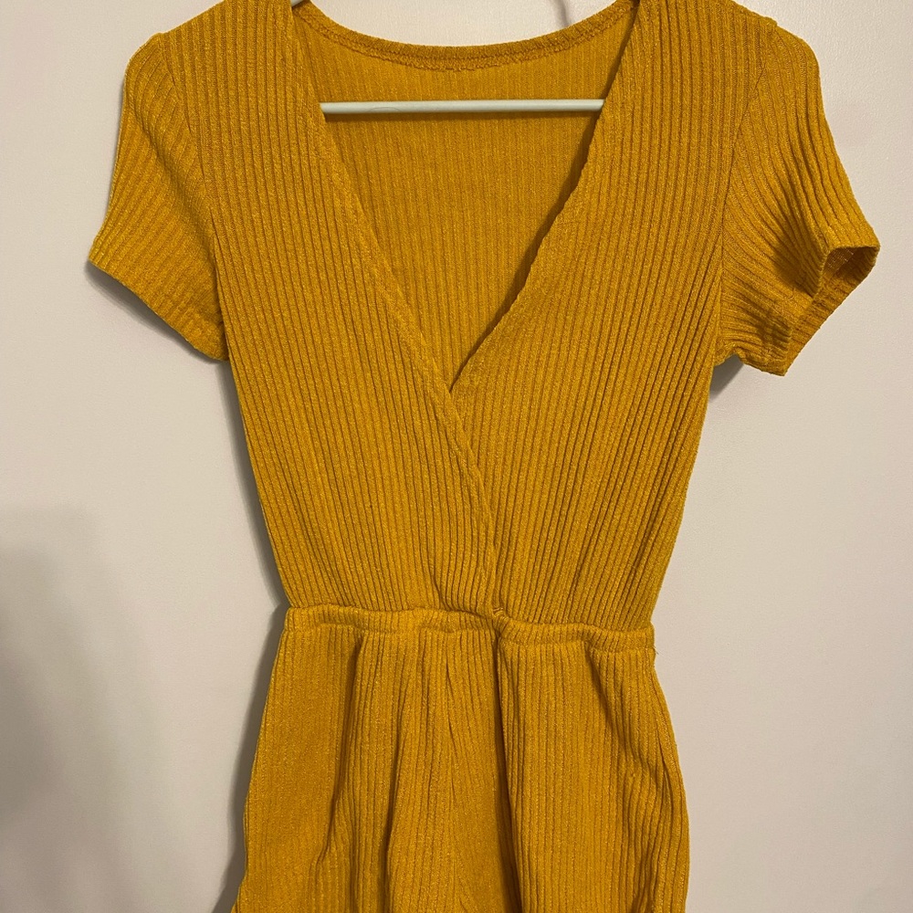 Yellow romper